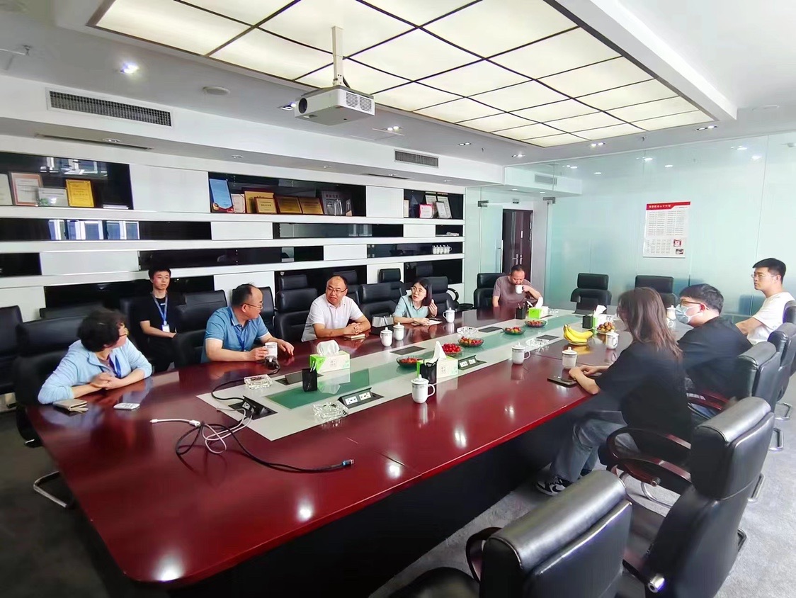 与杭州三汇数字信息技术有限公司相关负责人座谈交流