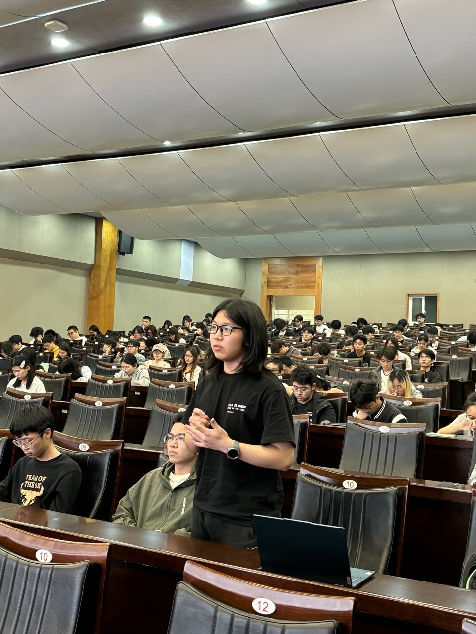 讲座现场互动环节